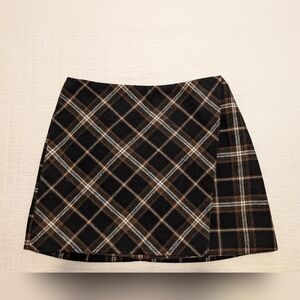 Hollister plaid skirt